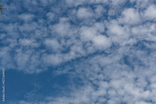 Clouds in the blue sky