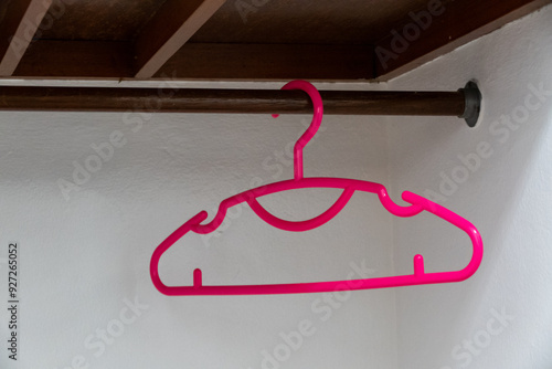 Obraz na płótnie Coat hanger on a hanger w salonie