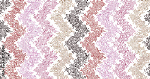 Digital And Textile Design Pattern