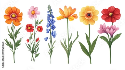 Wallpaper Mural bouquet of flowers Torontodigital.ca