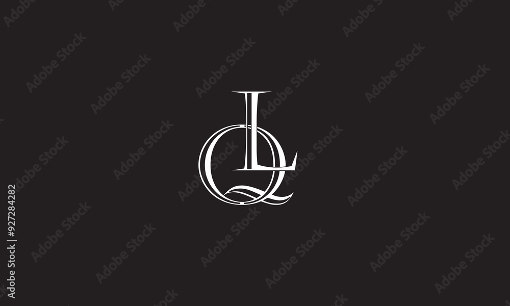 QL, LQ, L, Q Abstract Letters Logo Monogram QL, LQ, L, Q Abstract Letters Logo Monogram