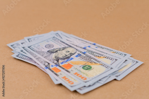 Dollar Currency Financial Success Financial Income and Financial Investment Cash Flow from Working for Money