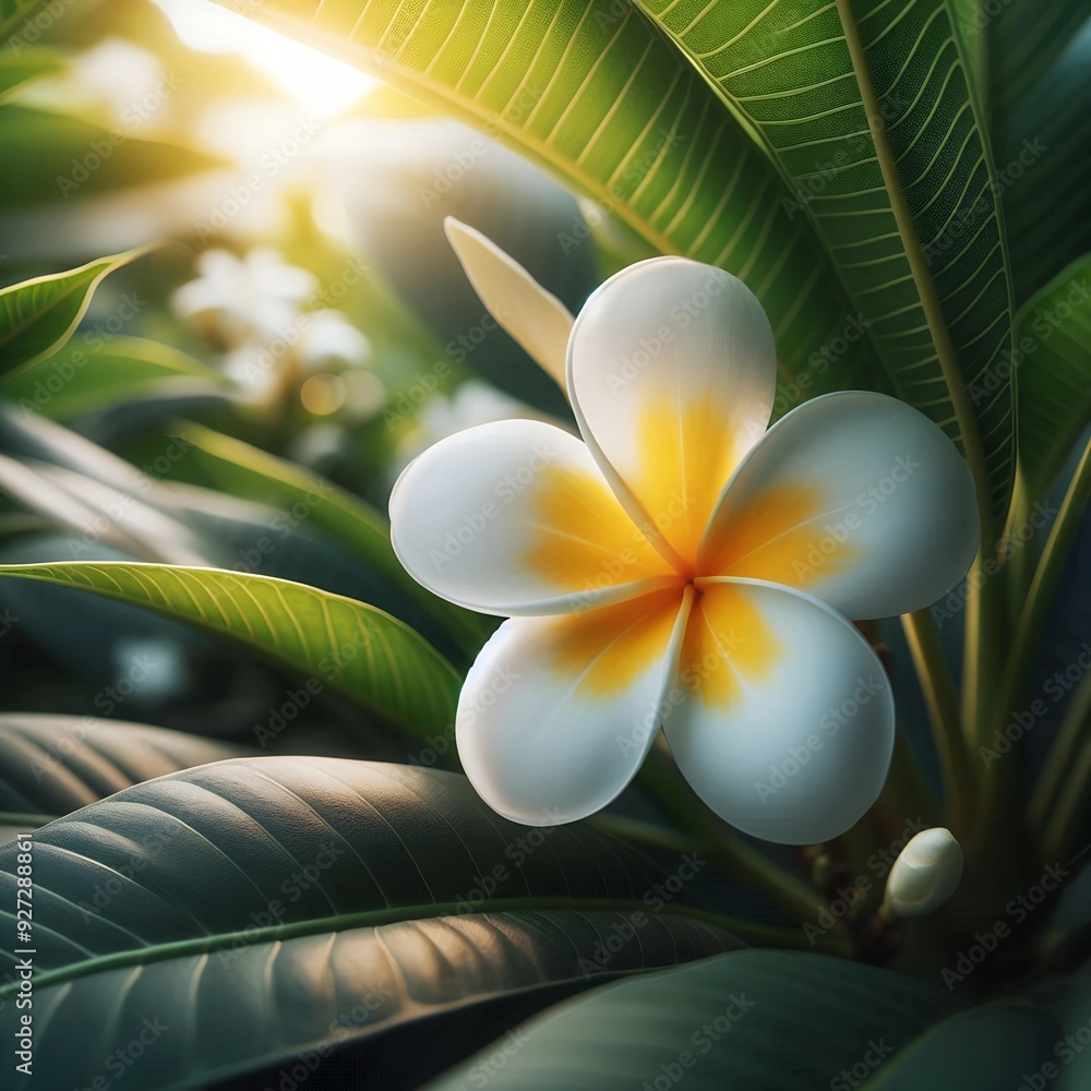 Obraz premium FRANGIPANI FLOWER