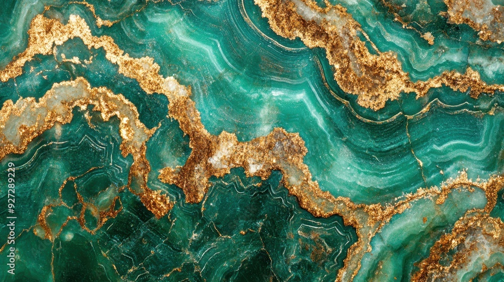 Polished fuchsite stone with striking green and gold coloration, highlighting its complex patterns. Polished fuchsite stone with striking green and gold coloration, highlighting its complex patterns.