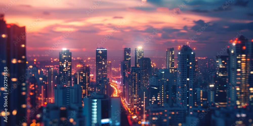 Twilight in the Heart of a Modern Metropolis Twilight in the Heart of a Modern Metropolis