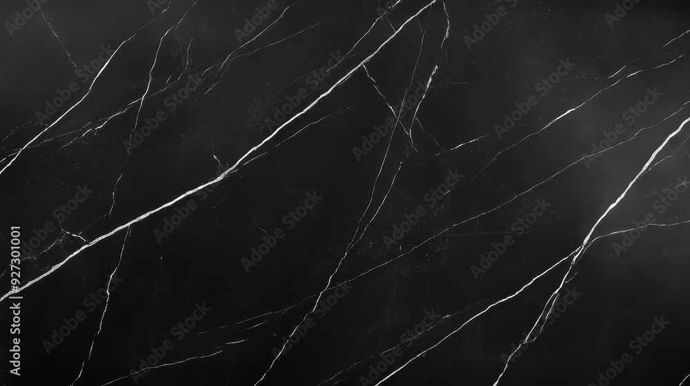 A textured black marble surface with white veins, ideal for backgrounds and design elements. A textured black marble surface with white veins, ideal for backgrounds and design elements.