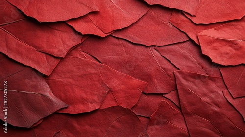 Wallpaper Mural Red Leaf Abstract Texture Background Torontodigital.ca