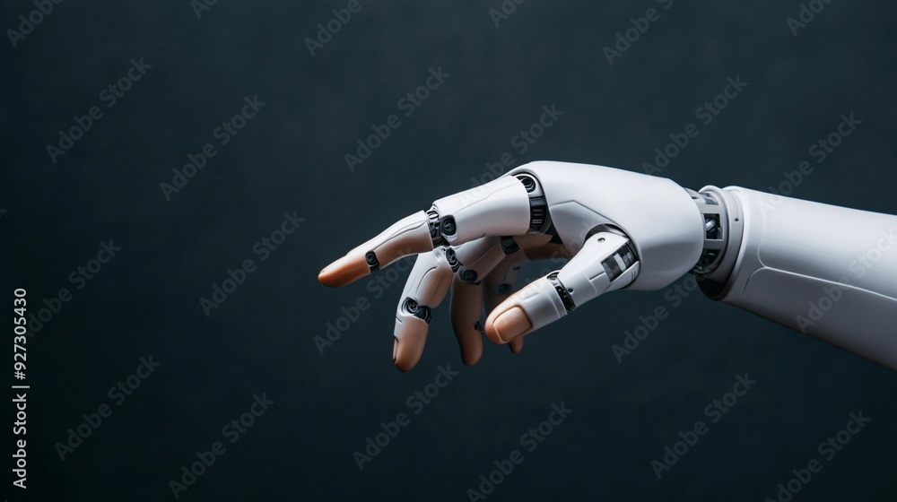 Robotic Hand Reaching Out Robotic Hand Reaching Out