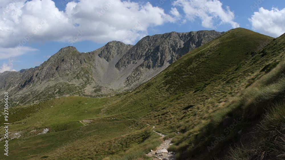 High Pyrenees in summer, timelapse High Pyrenees in summer, timelapse