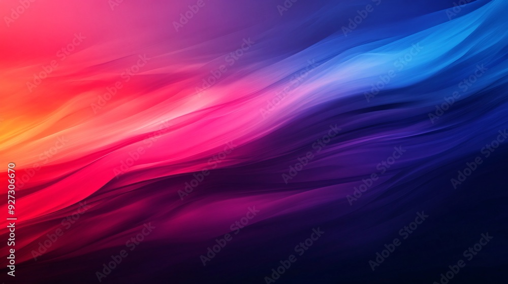 Obraz premium Abstract Colorful Wave Background