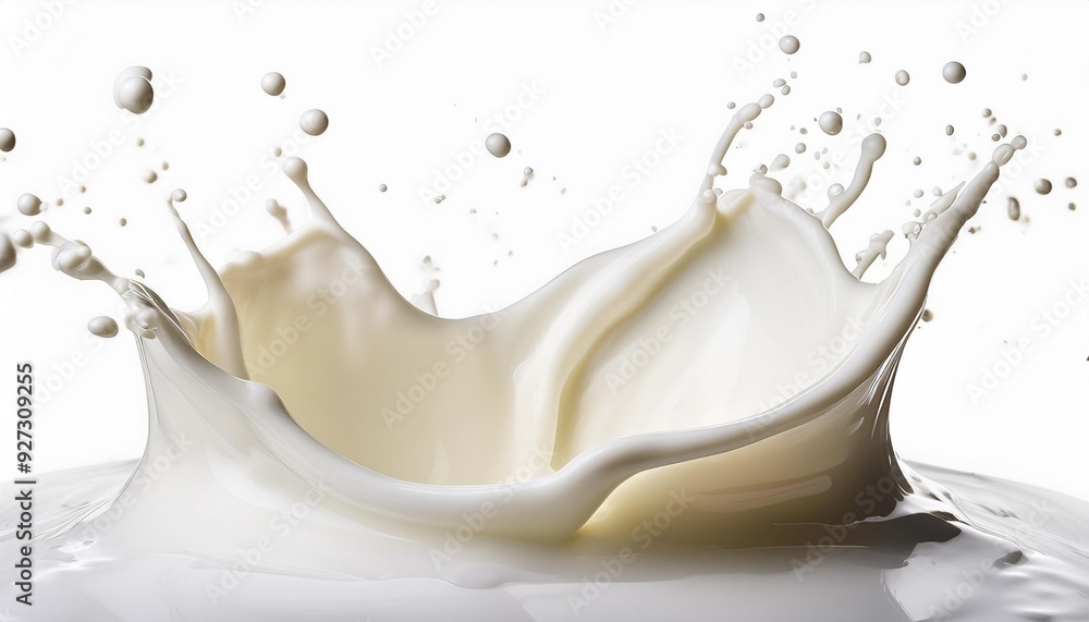 Splash of milk or cream isolated on white background With clipping path. Full depth of field. Focus stacking. PNG Splash of milk or cream isolated on white background With clipping path. Full depth of field. Focus stacking. PNG