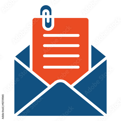 Mail Attachment Icon