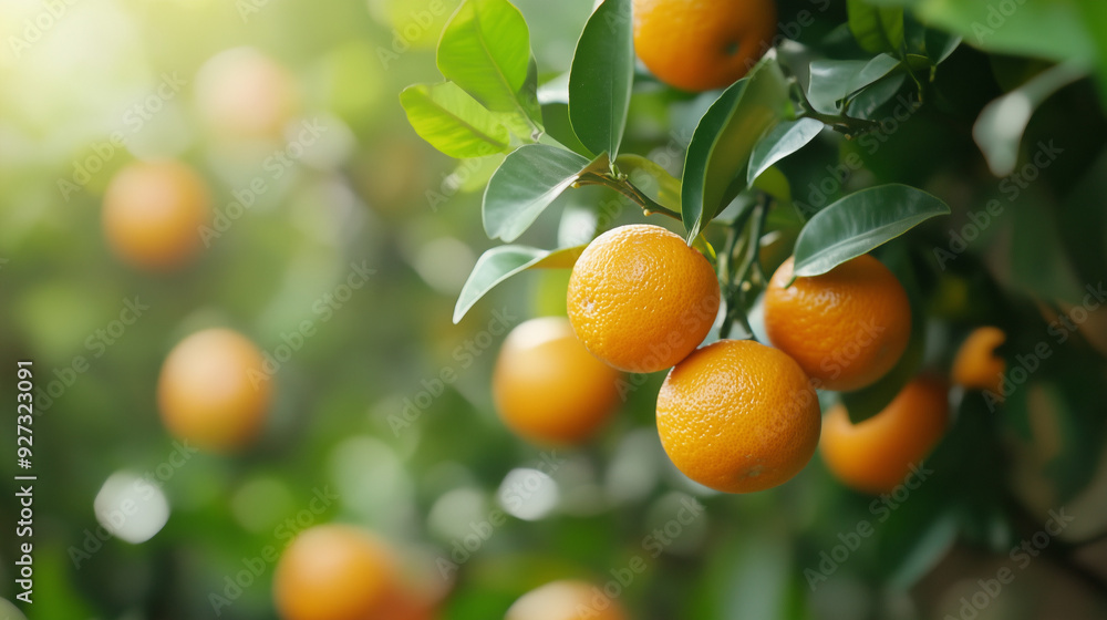 orange tree with fruits