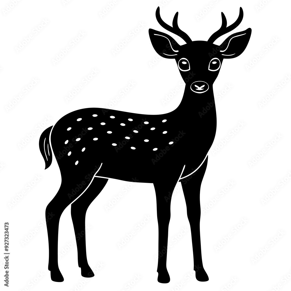 deer silhouette vector deer silhouette vector