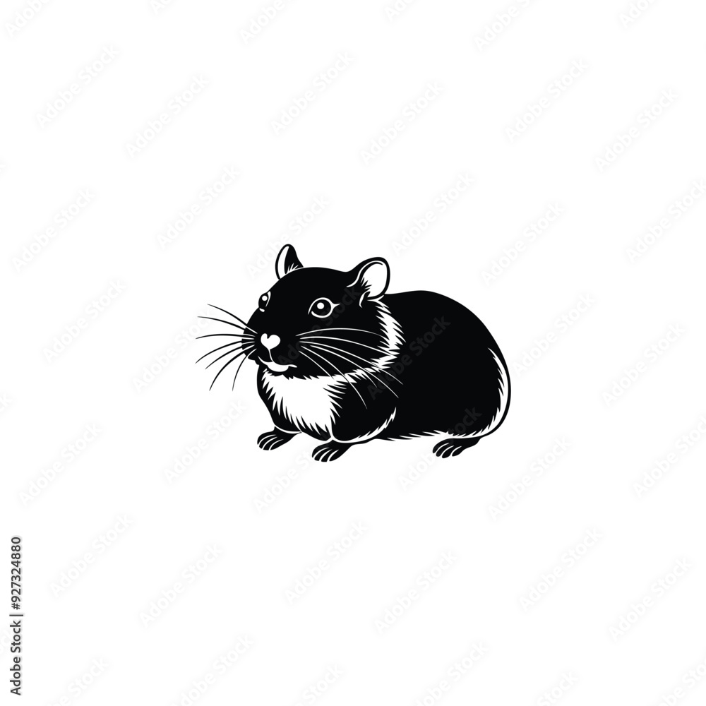illustration of a hamster illustration of a hamster