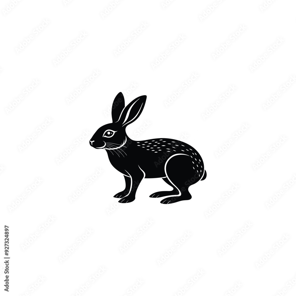 rabbit on a white background rabbit on a white background