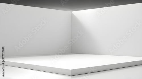 empty scene to use in interior designs and mockups 