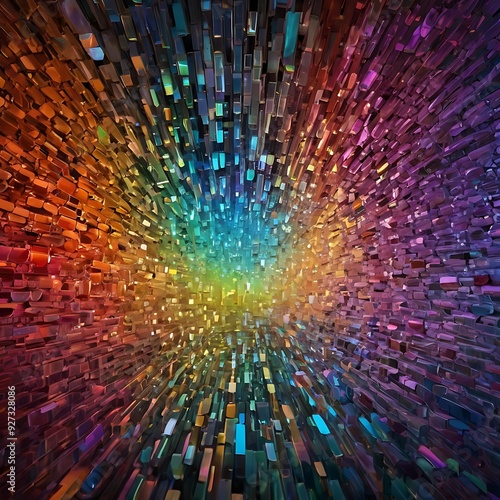 Dynamic modern technology animation background, background of cyber cyberspace technology web futuristic background, worldwide technology concept