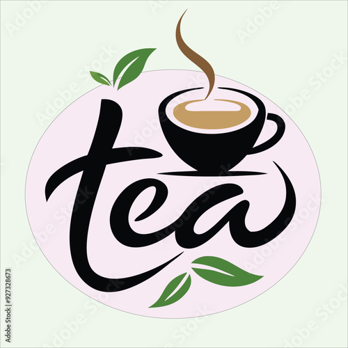 Tea vector logo