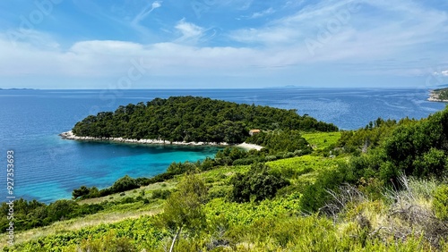 Landscape from summer vacation in Croatia 