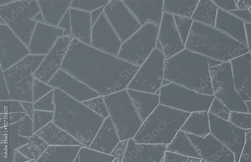 Vector texture of brick wall or sett (paving). Pattern of paver. Urban style structured ornament in line art style. Pattern design for travel, city life.