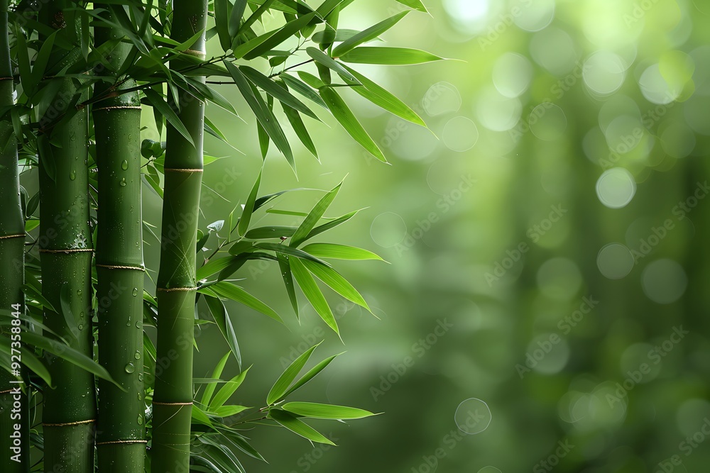 Lush Green Bamboo Forest - Nature's Tranquil Beauty Perfect for Eco-friendly Designs and Meditation Themes Lush Green Bamboo Forest - Nature's Tranquil Beauty Perfect for Eco-friendly Designs and Meditation Themes