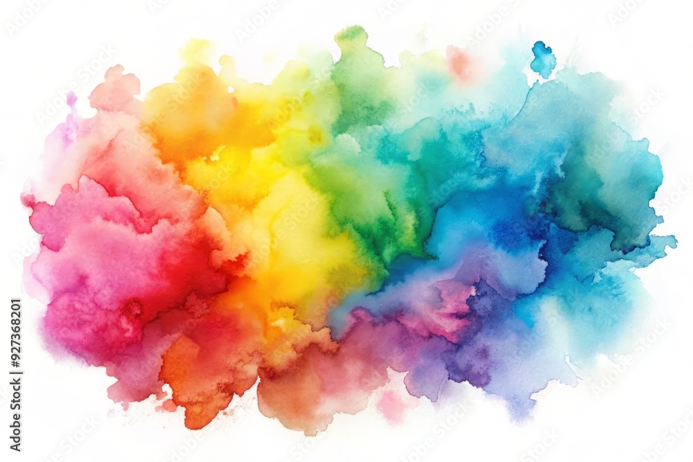 Vibrant abstract watercolor wash with soft, blended hues and delicate texture, painted on a crisp white background, evoking a sense of whimsy and creativity. Vibrant abstract watercolor wash with soft, blended hues and delicate texture, painted on a crisp white background, evoking a sense of whimsy and creativity.