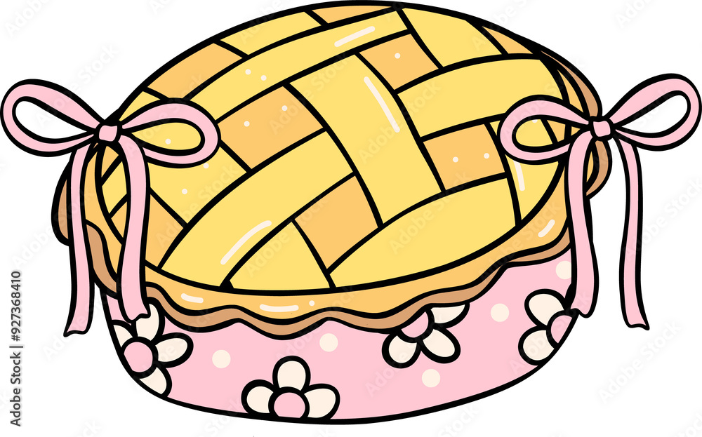 Groovy Thanksgiving Pie Pastel Trendy Retro Groovy Thanksgiving Pie Pastel Trendy Retro