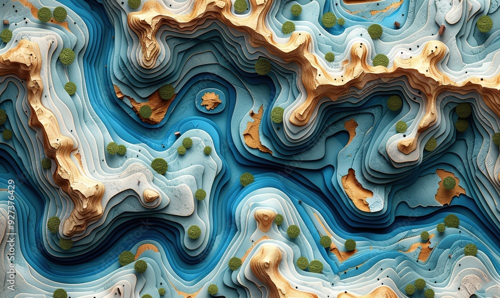 A terrain map showing contours and trails, with grid lines and topographic details for cartographic purposes. A terrain map showing contours and trails, with grid lines and topographic details for cartographic purposes.