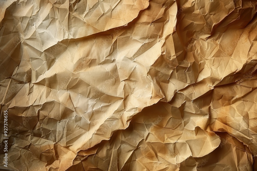 Crumpled Paper Texture Crumpled Paper Texture