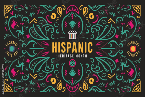 Celebration of National Hispanic Heritage Month along with Cultural