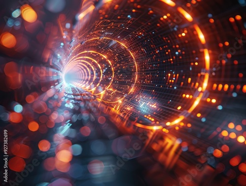 Digital Tunnel of Light