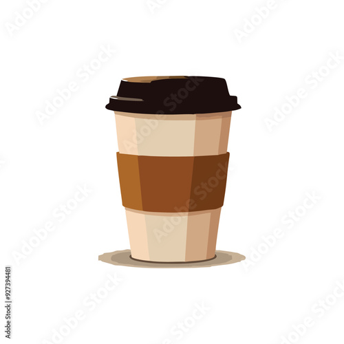 Template of drink cup for your design. 