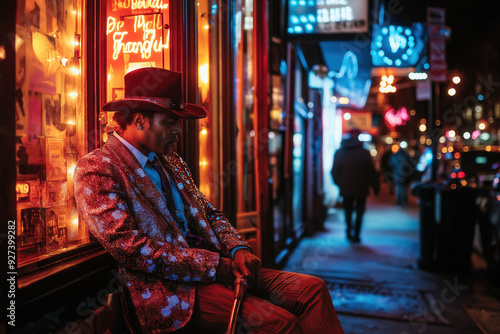 A Man With A Pimp Cane