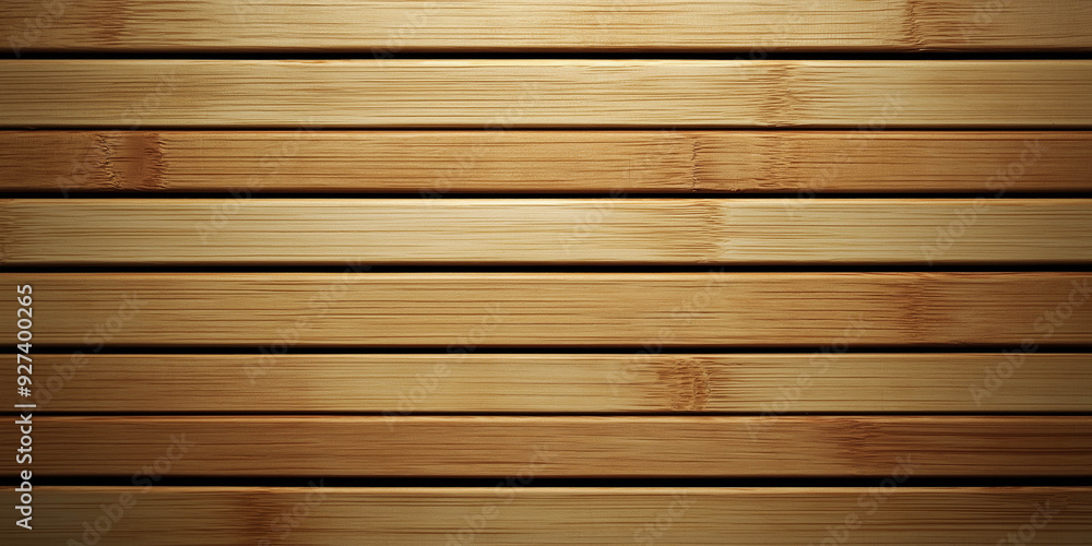 Horisontal Wooden Planks Background, Front View Horisontal Wooden Planks Background, Front View