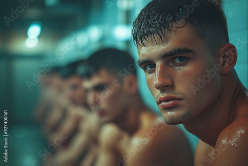 Men Talks In Sport Lockerroom