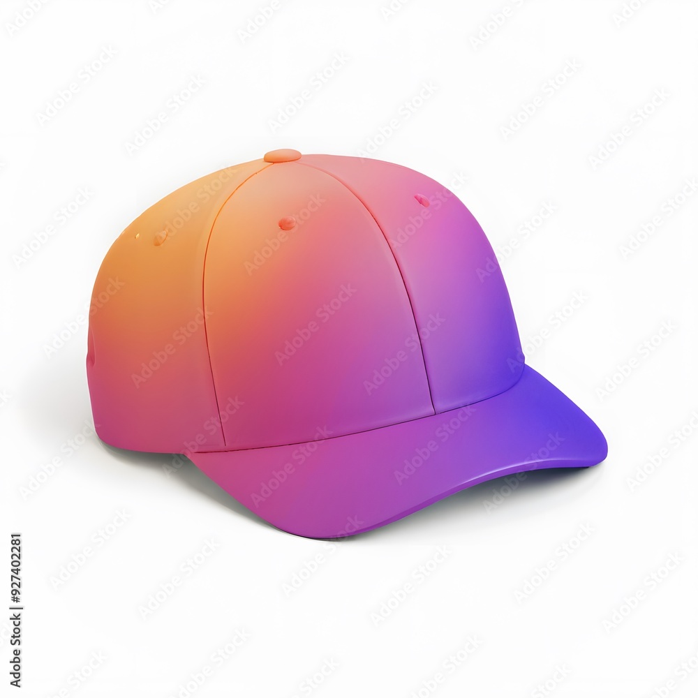 Gradient Baseball Cap Gradient Baseball Cap