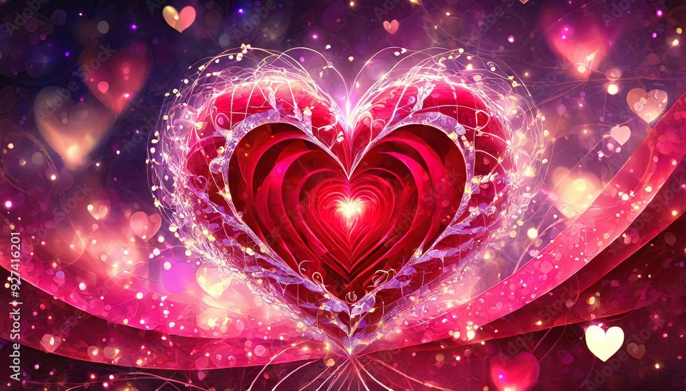 red heart red heart