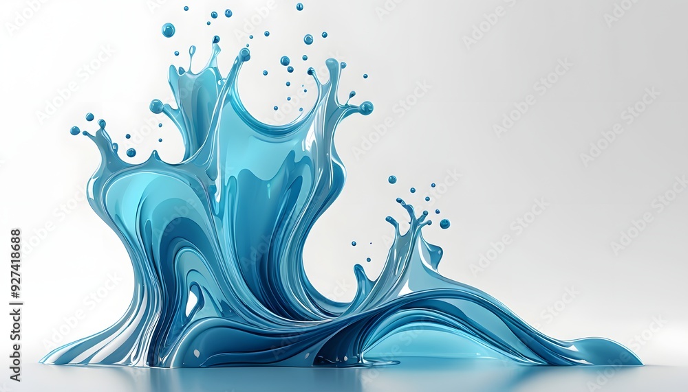 Background Abstract Blue Splash Background Abstract Blue Splash