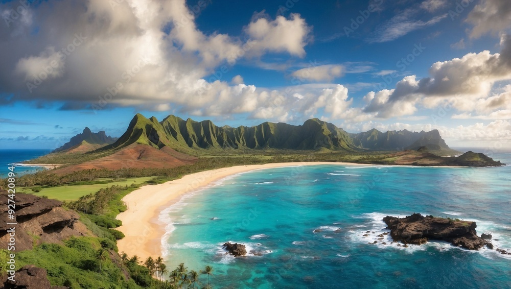 Most wonderful empty beach oahu island hawaii islands. Most wonderful empty beach oahu island hawaii islands.