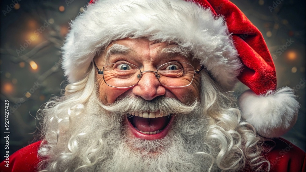 Crazy smiling Santa Claus Crazy smiling Santa Claus