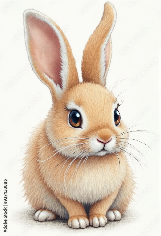 Drawing of rabbit Drawing of rabbit