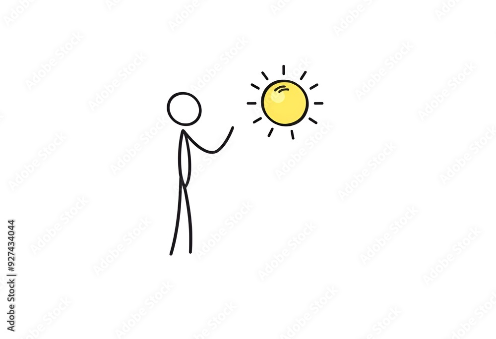 Silhouette of a Man with a Light Bulb on Transparent Background Silhouette of a Man with a Light Bulb on Transparent Background