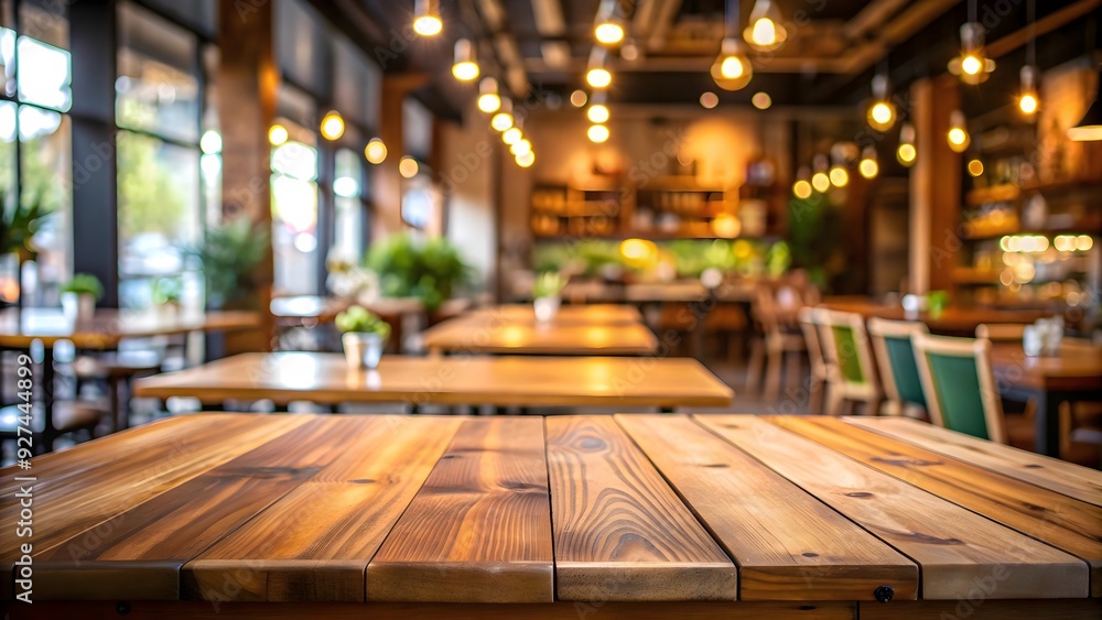 Empty wooden table in a cafe or restaurant setting , table, cafe, restaurant, empty, wooden, background, blur, interior, dining Empty wooden table in a cafe or restaurant setting , table, cafe, restaurant, empty, wooden, background, blur, interior, dining