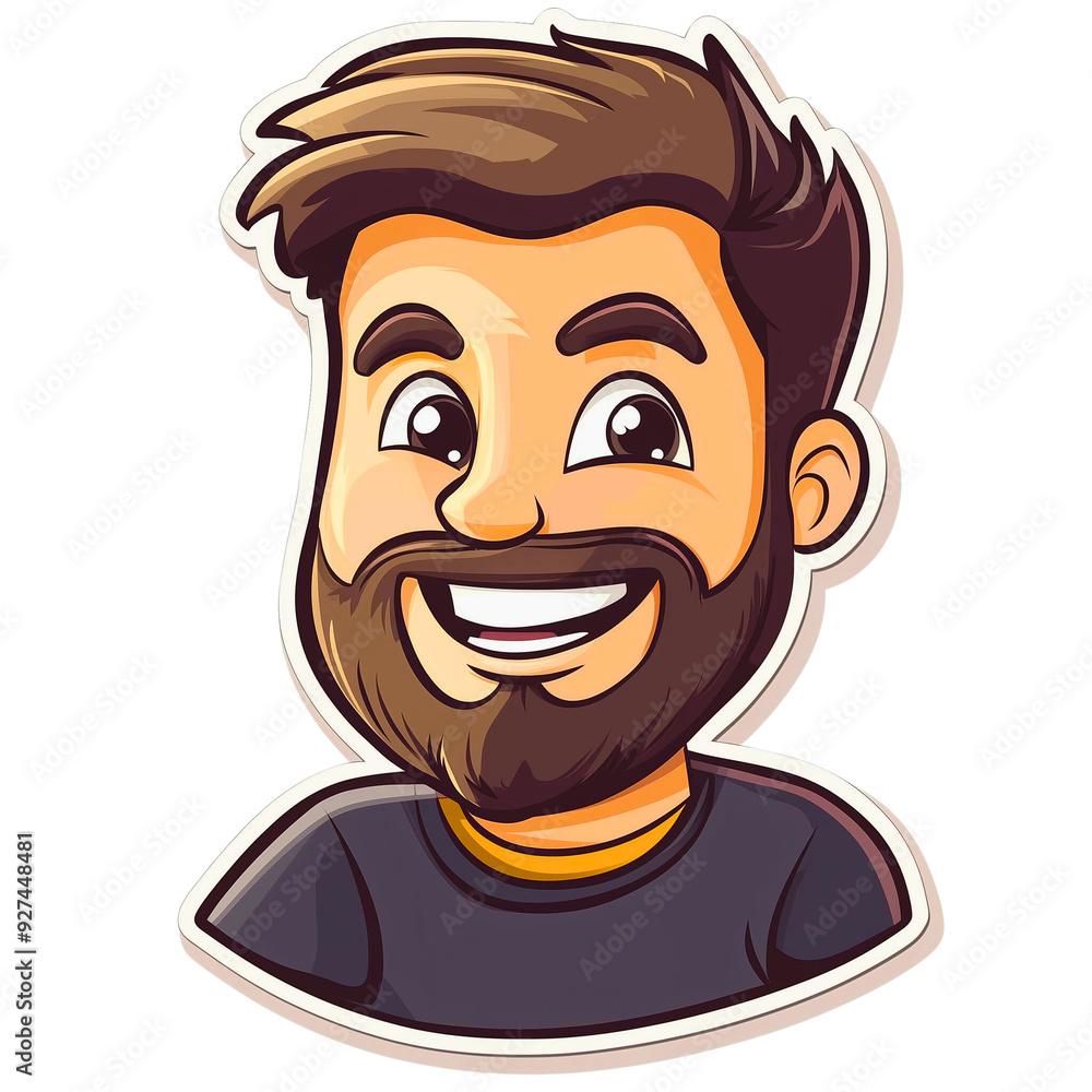 Cartoon Man/Male smiling sticker, icons, vectors, illustrations, books, cartoons, and stories. Transparent background.
Cartoon Man/Male smiling sticker, icons, vectors, illustrations, books, cartoons, and stories. Transparent background.