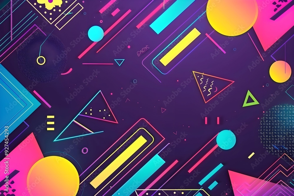 abstract creative universal pop art neon color artistic flash motion background. Vector overlay geometric shape retro vintage seamless animation abstract creative universal pop art neon color artistic flash motion background. Vector overlay geometric shape retro vintage seamless animation