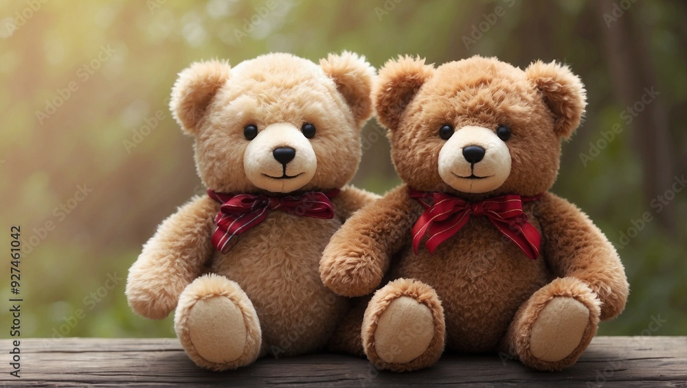 Big and small teddy bears together.
An adorable teddy bear embracing a gentle heart on a love themed background. Big and small teddy bears together.
An adorable teddy bear embracing a gentle heart on a love themed background.