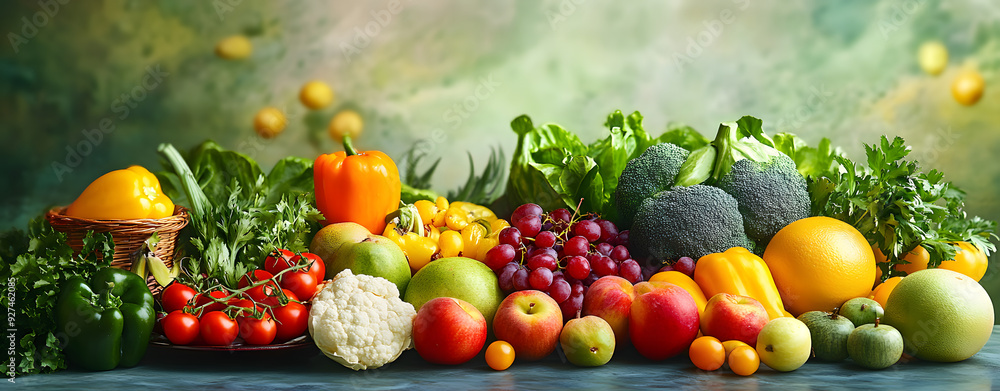 Fruits and vegetables. Fruits and vegetables.