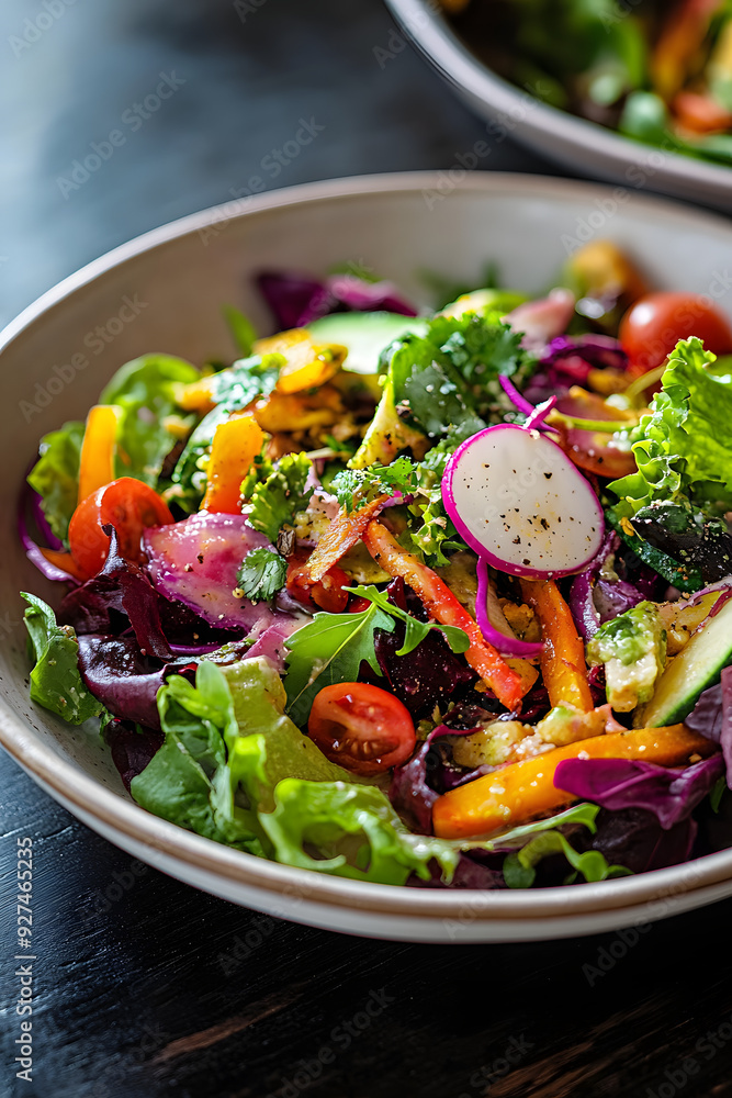 vegetarian mixed salad vegetarian mixed salad