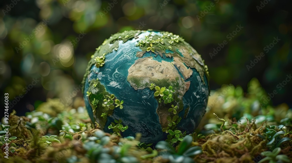 Green Earth Globe Green Earth Globe